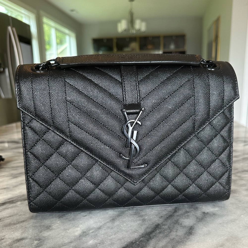 **SOLD**Yves Saint Laurent Medium Envelope Bag - Picture 8 of 17